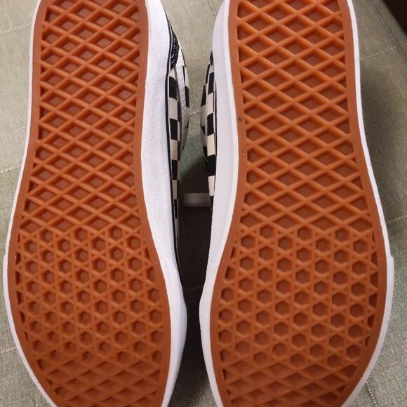 Unisex Vans Old Skool Checkerboard Skate Shoe - Size 7W 5.5M - Picture 5 of 5